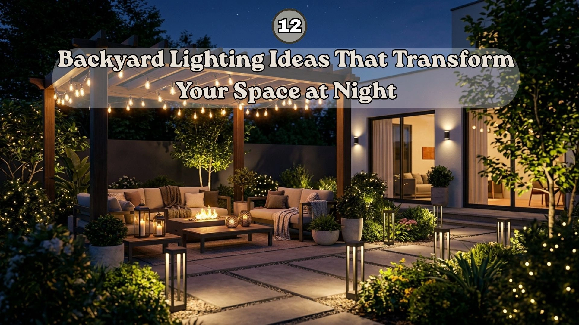 Backyard Lighting Ideas That Transform Your Space at Night
