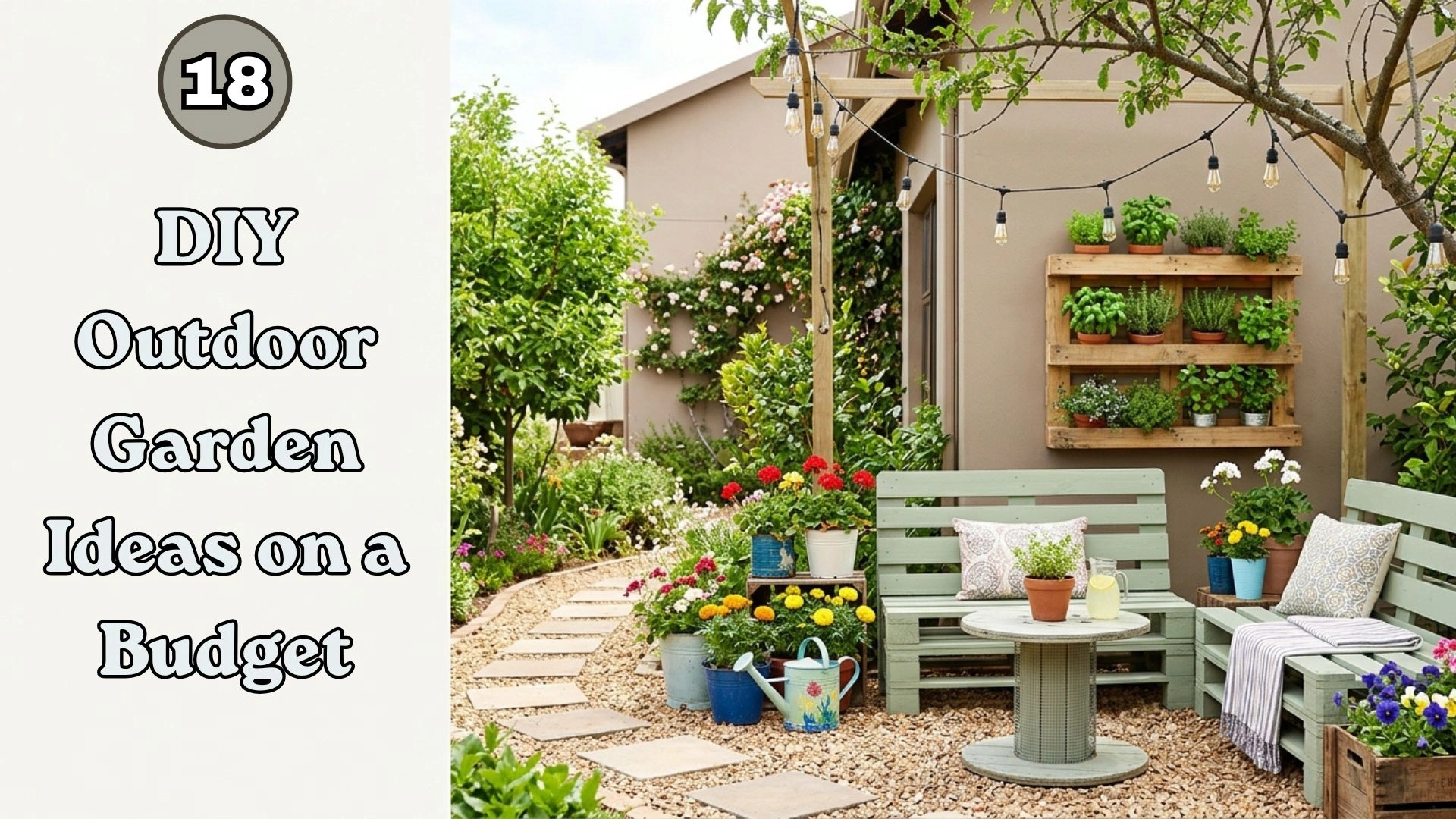 DIY Outdoor Garden Ideas on a Budget