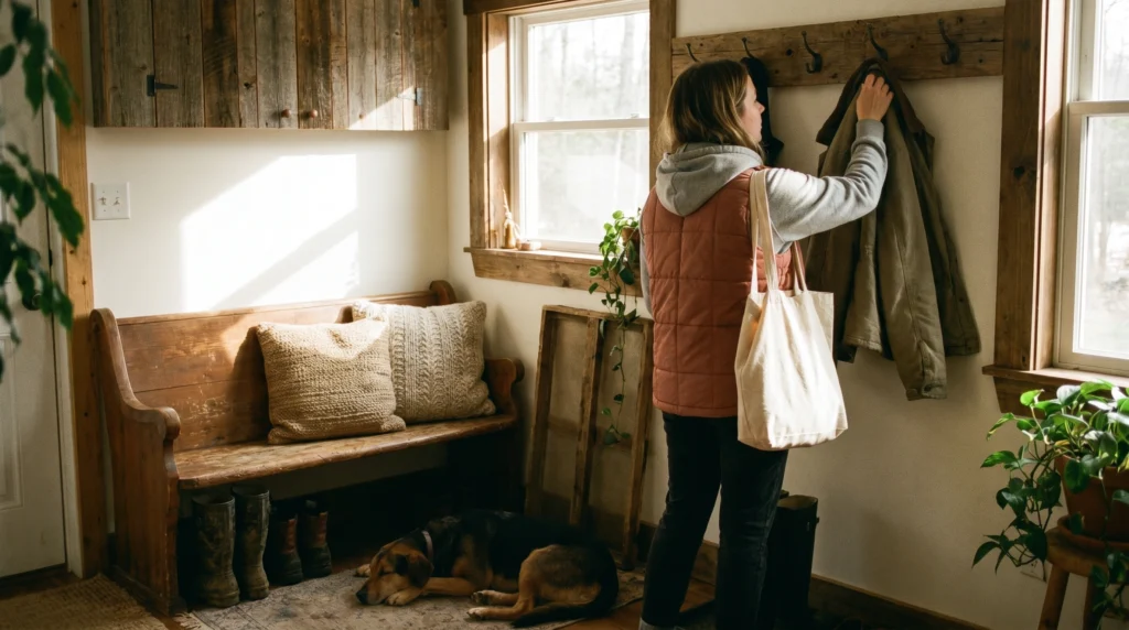 3. The Quilted Vest over a Hoodie