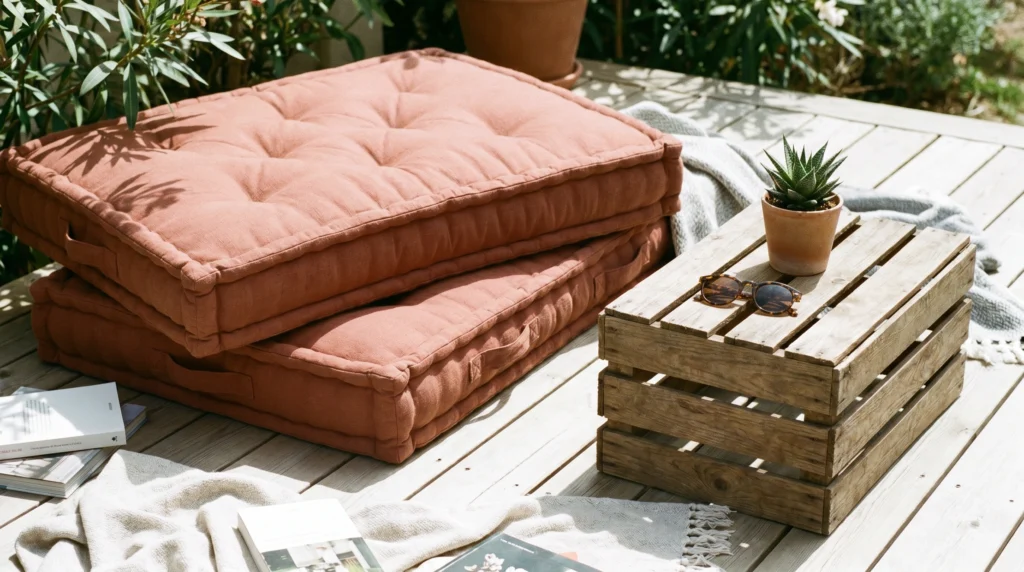4. The "Lived-In" Comfort of Floor Cushions