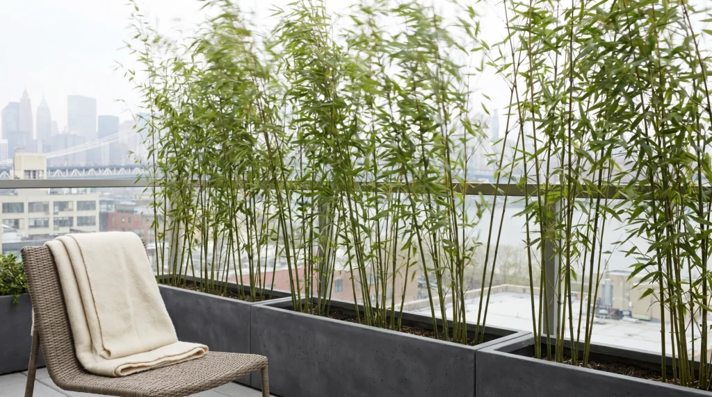 5. The "Secret Garden" Privacy Screen