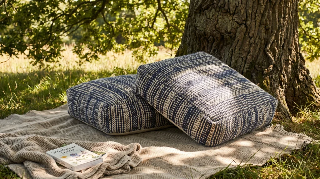 5. Upcycled Floor Cushions