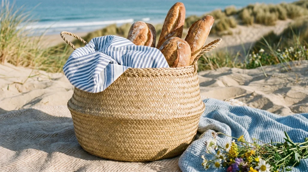 6. Using Woven Baskets as Functional Decor