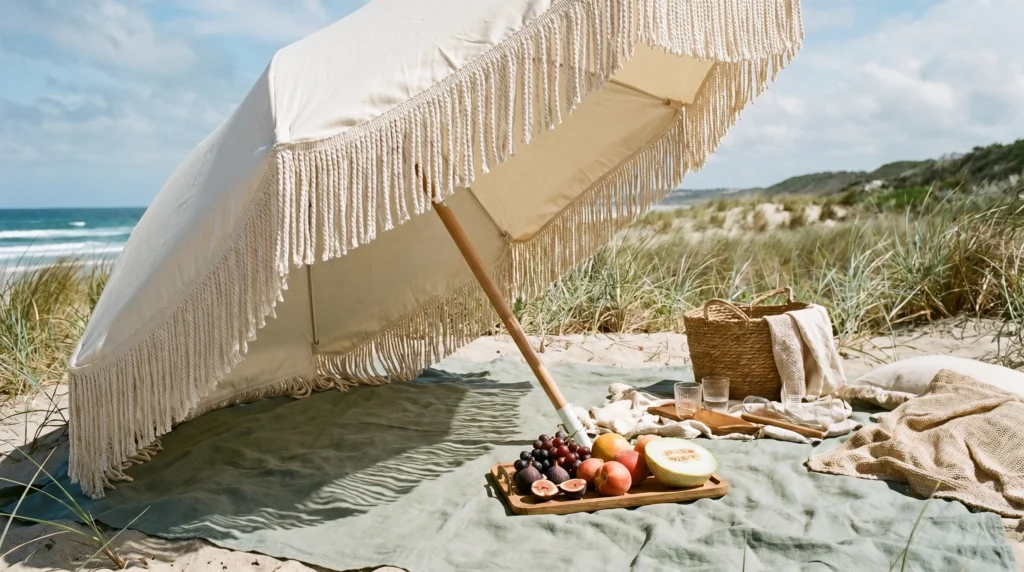 Use Umbrellas or Parasols for Vertical Interest