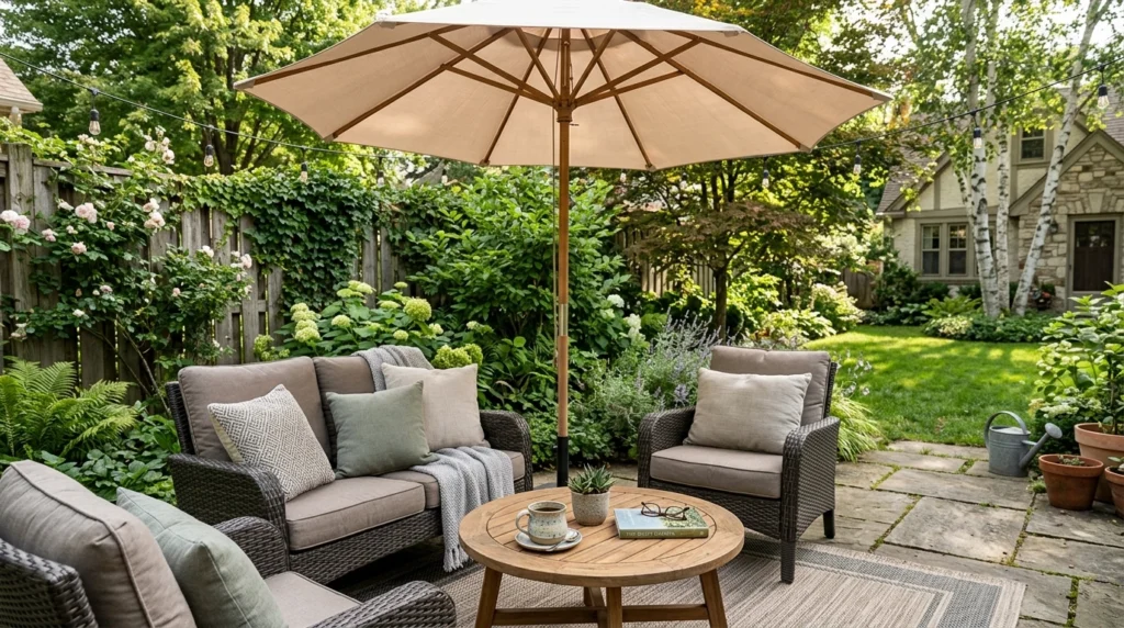 Shade Umbrella with Soft Fabric