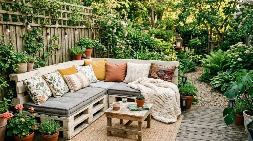DIY Pallet Seating for Budget-Friendly Style