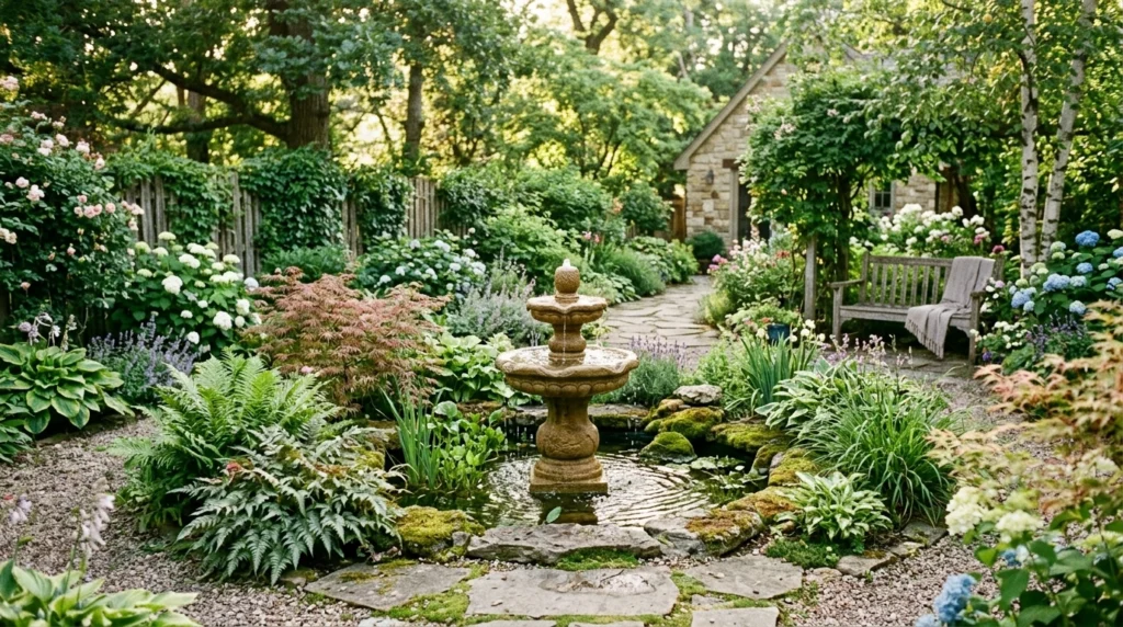 Small Water Feature for Calmness