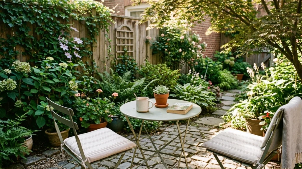 A Small Bistro Set for Charming Corners