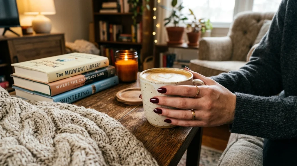 Deep Burgundy Nails for Timeless Elegance