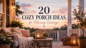 20 Cozy Porch Ideas for Relaxing Evenings