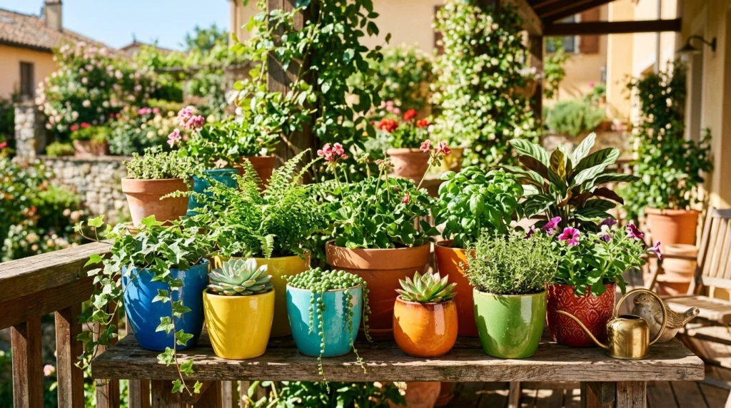 Colorful Planters for Personality