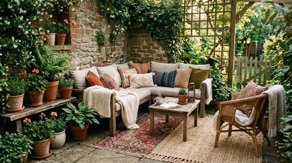Layered Outdoor Textiles for Cozy Comfort