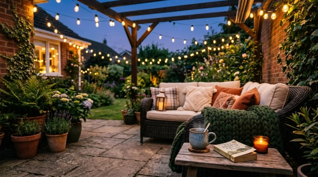 Warm Ambient String Lighting
