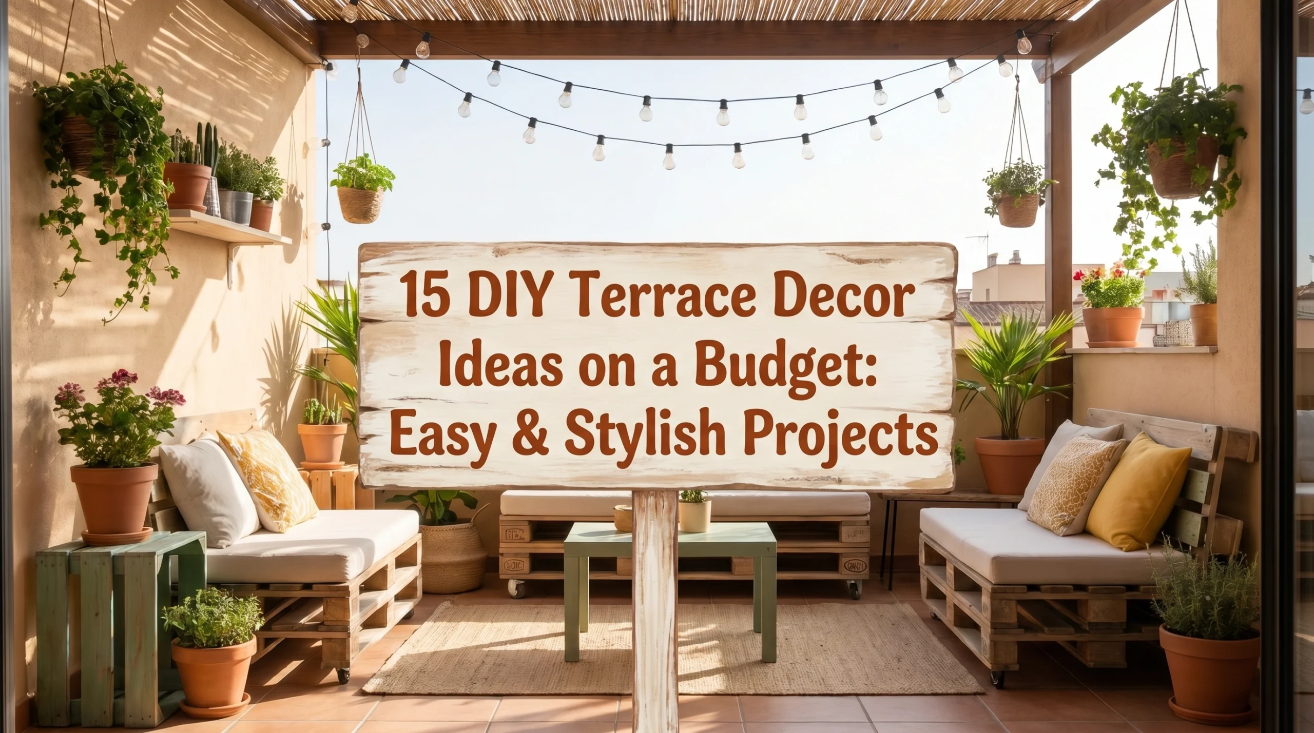 DIY Terrace Decor Ideas