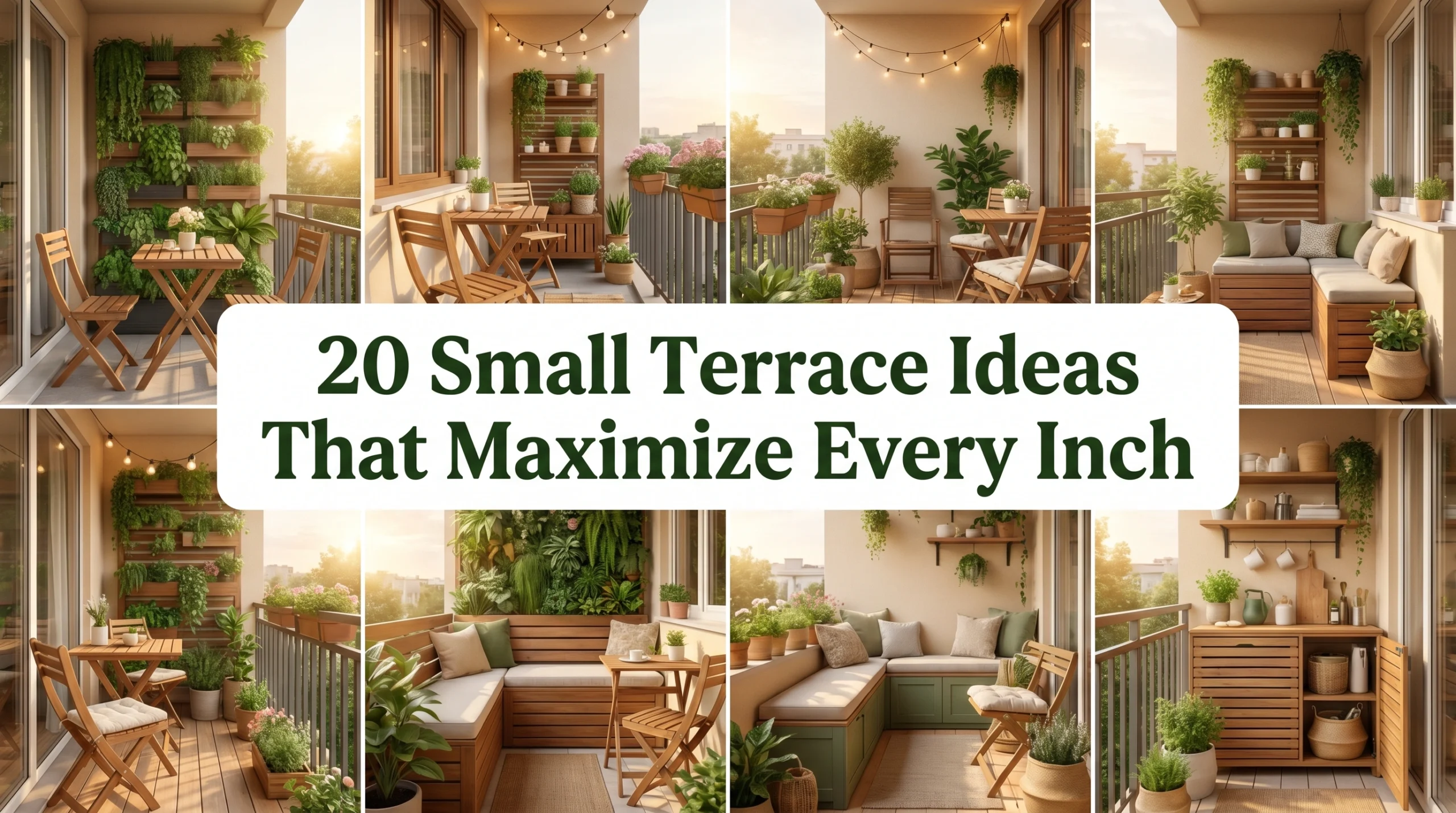 Small Terrace Ideas
