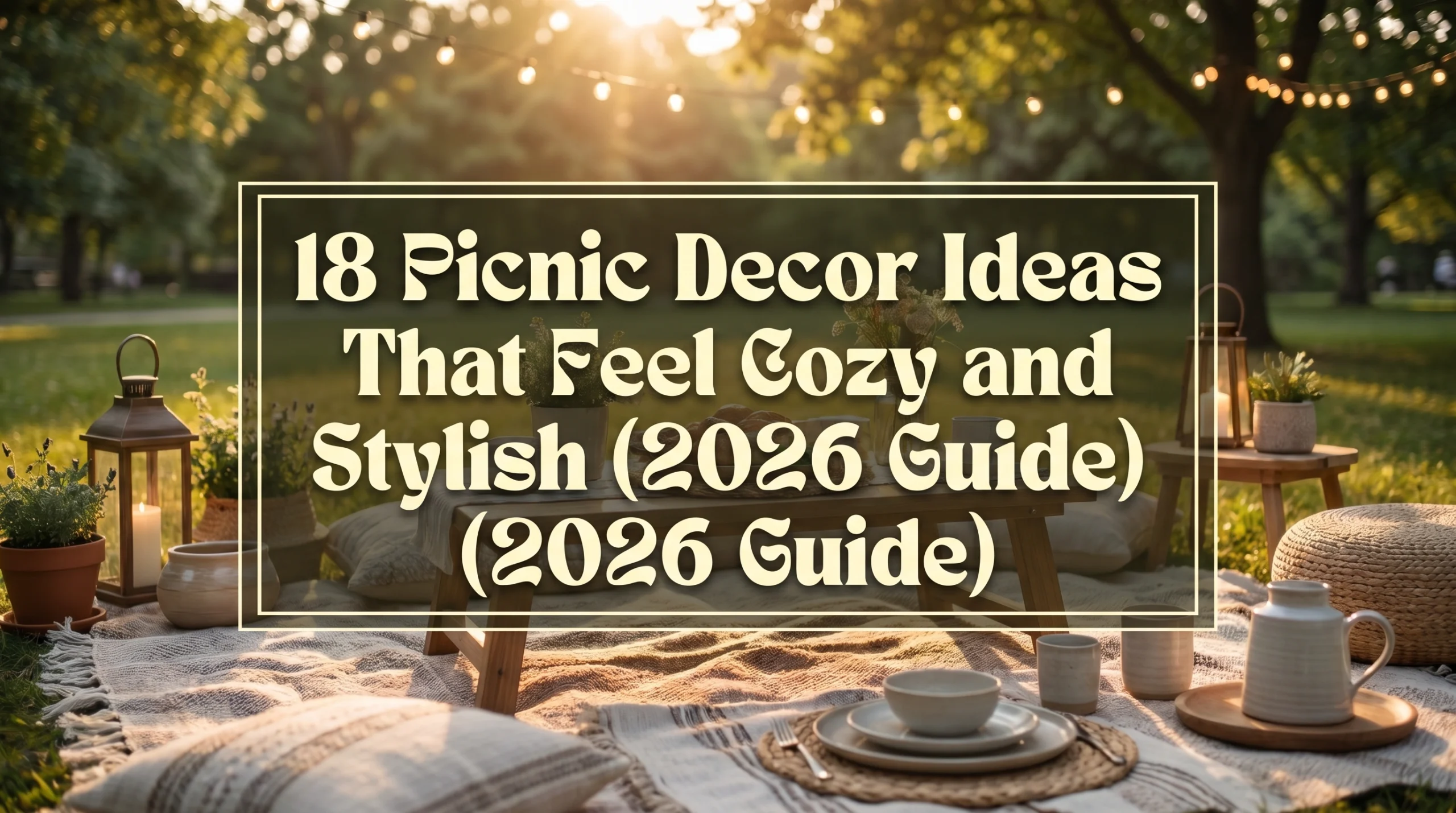 Picnic Decor Ideas