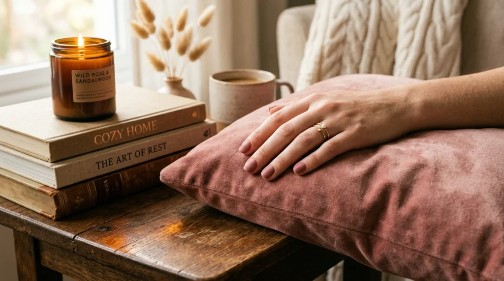 Dusty Rose Nails That Feel Romantic