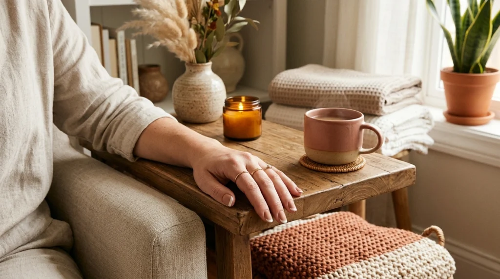 Matte French Tip Nails for a Soft Sophisticated Look