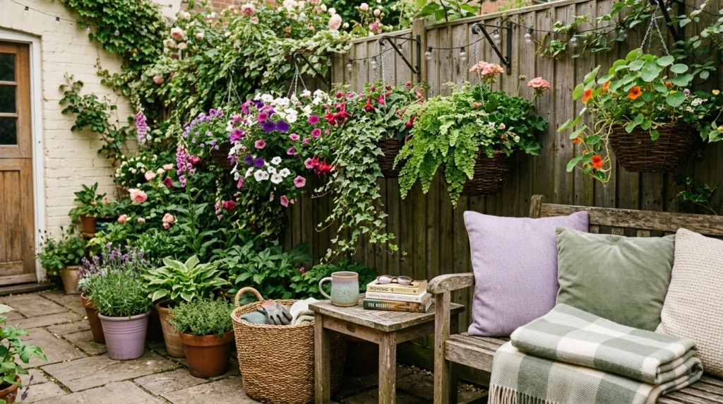 Hanging Basket Garden for Small Spaces