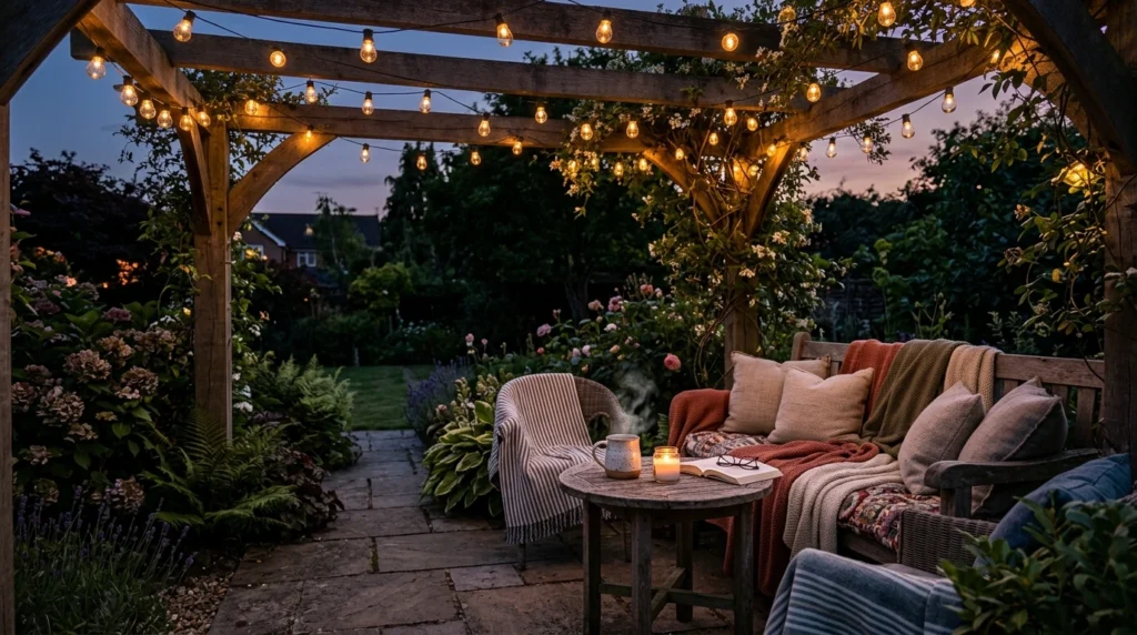 String Lights for a Warm Evening Glow