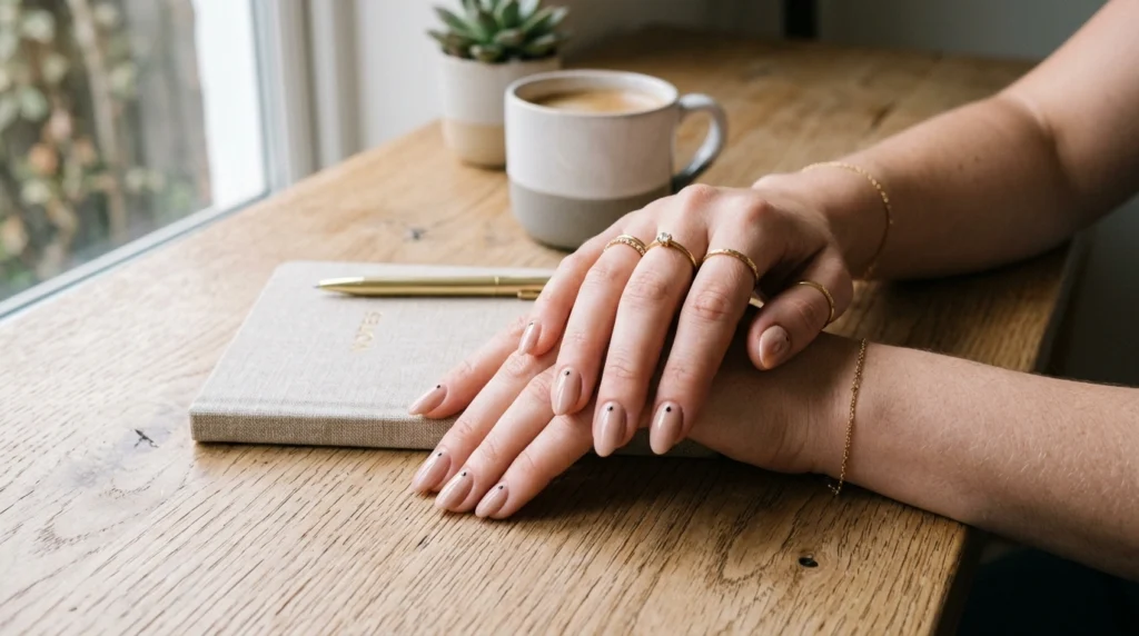 Minimal Dot Nail Art That Feels Artistic
