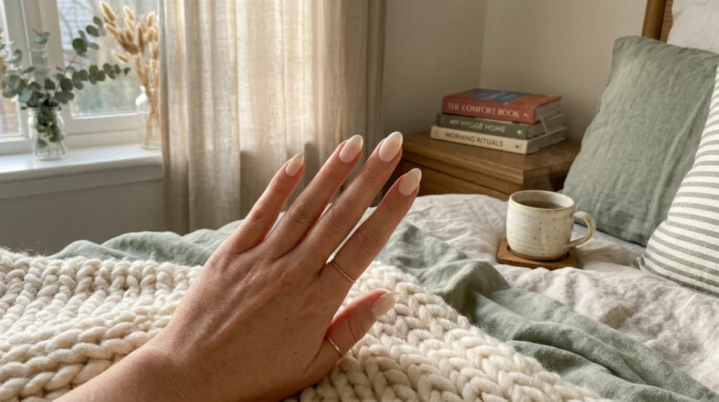 Milky French Tip Nails for a Soft Minimal Look
