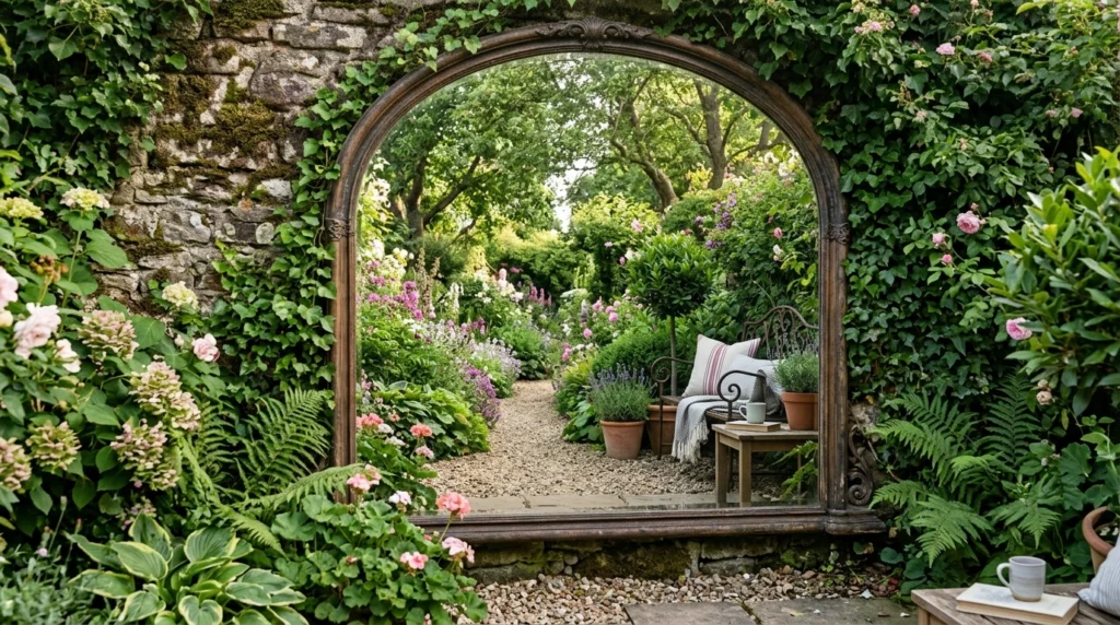 Outdoor Mirror to Expand Space