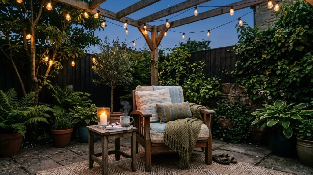 Soft String Lighting That Transforms Evenings