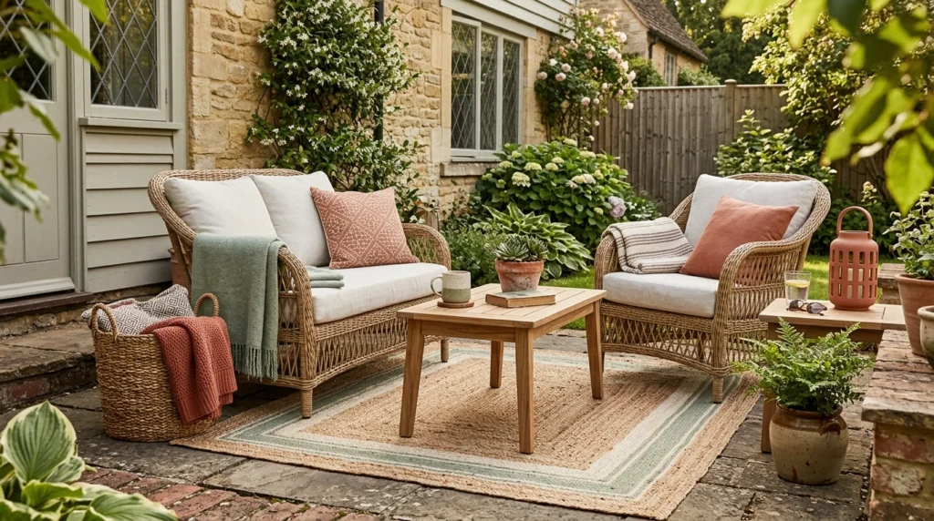 Soft Outdoor Rugs That Define the Space
