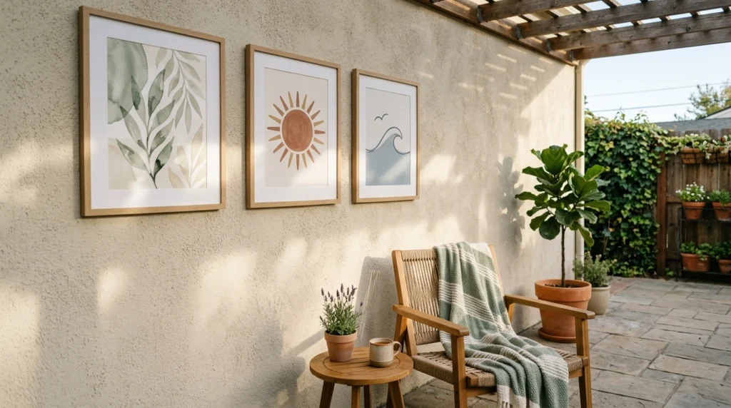 Outdoor Wall Art for a Finished Look