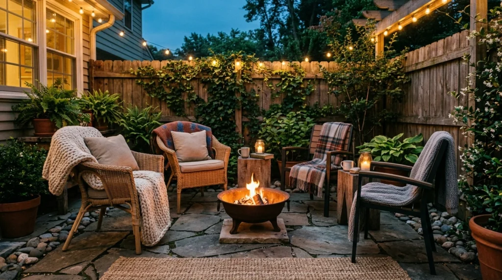 Small Fire Bowl for Warm Evenings