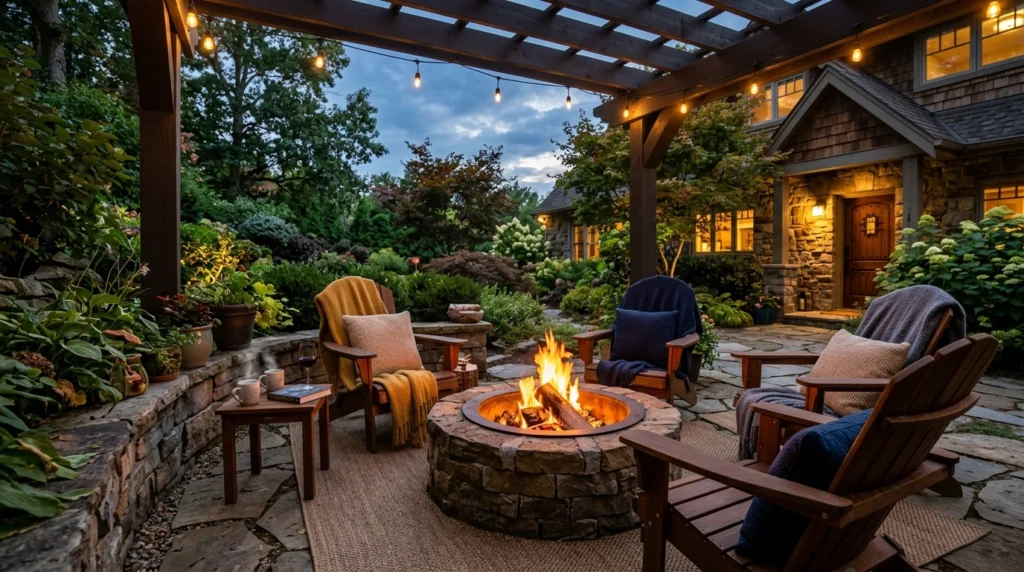 Fire Pit for a Cozy Focal Point
