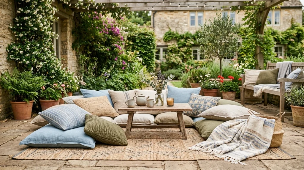 Outdoor Floor Cushions for Casual Seating