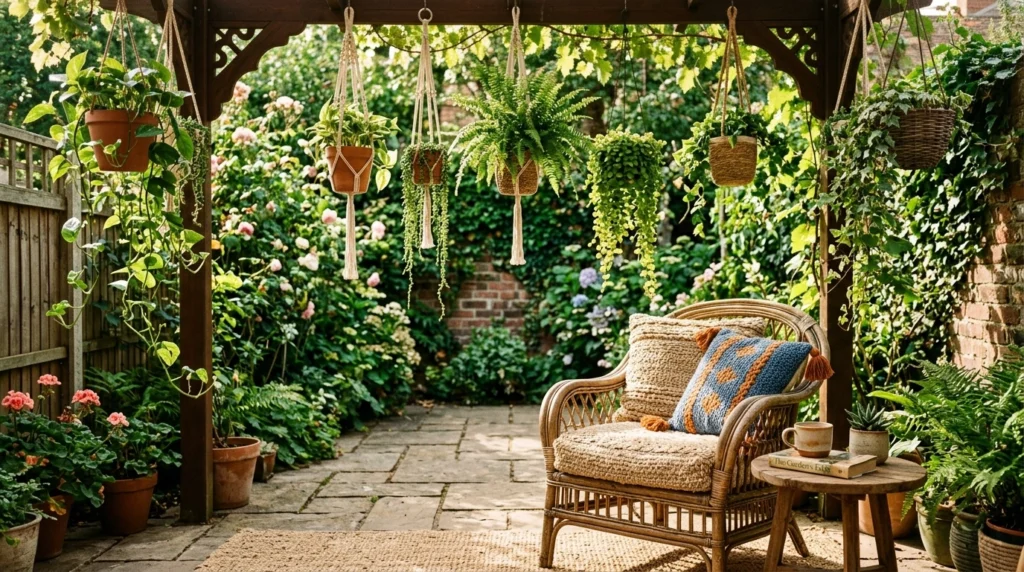 Hanging Planters for Vertical Interest