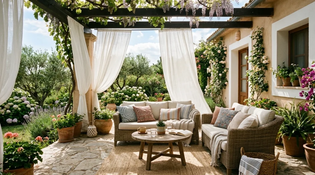 Outdoor Curtains for Soft Privacy