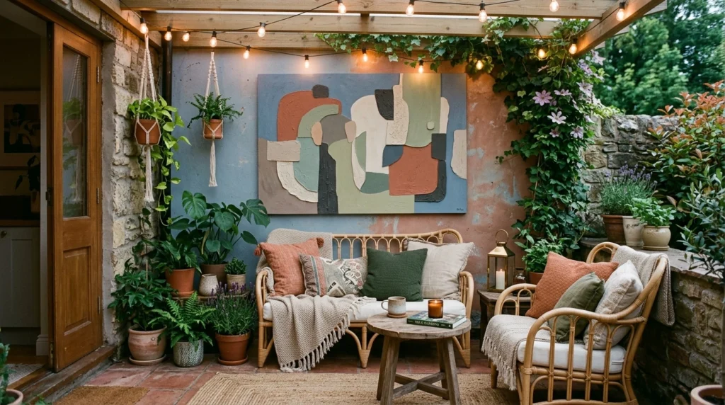 Statement Outdoor Wall Art
