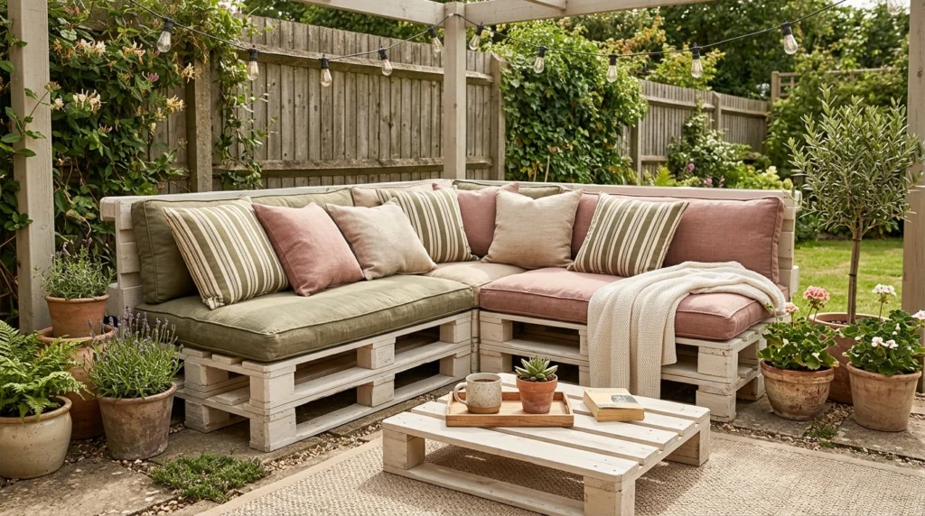 DIY Pallet Seating That Feels Relaxed and Inviting