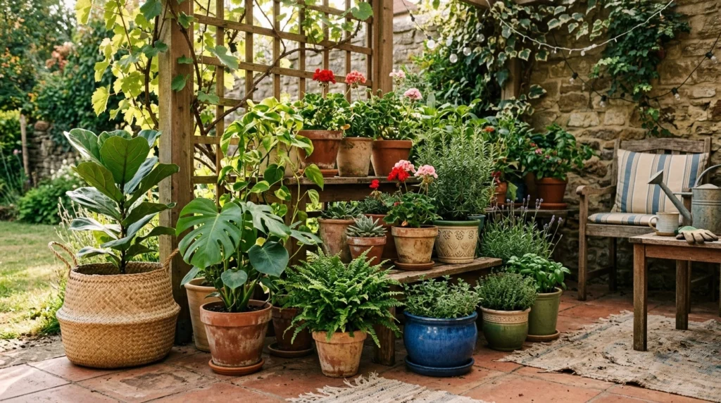 Potted Plants for Flexible Styling