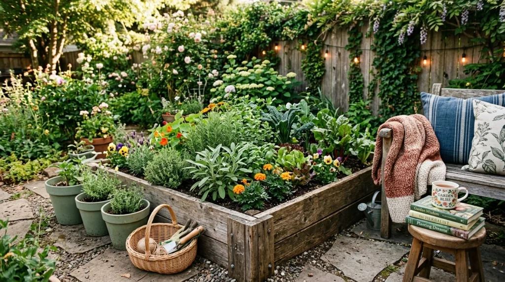 DIY Raised Garden Beds from Scrap Wood