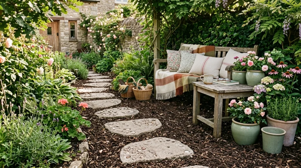 DIY Stepping Stone Pathway