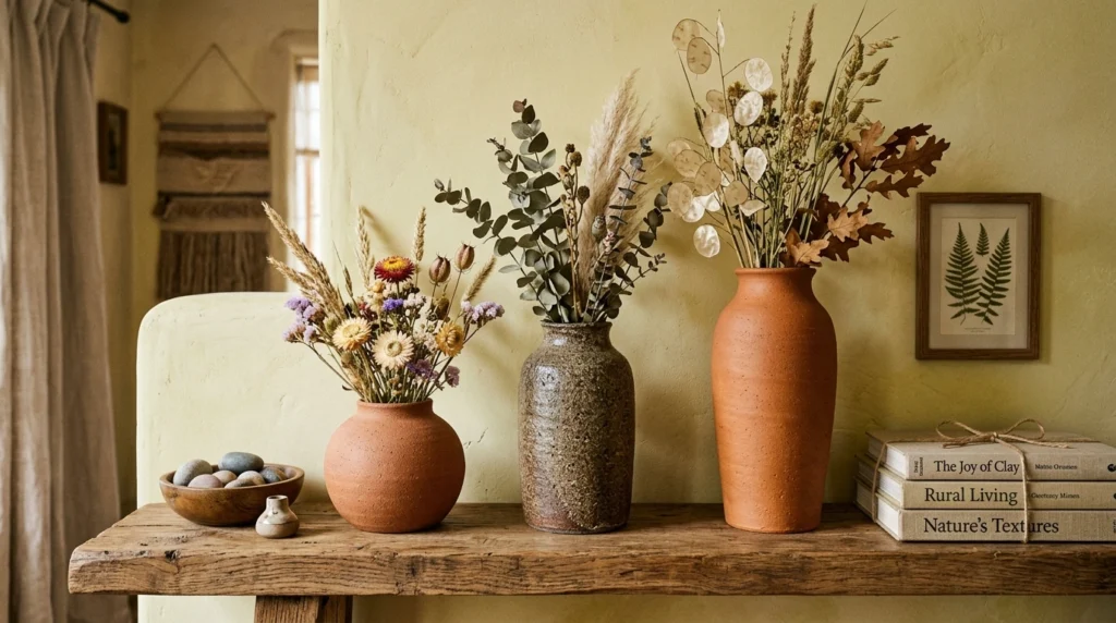 11. Grouping Terracotta and Stoneware Ceramics