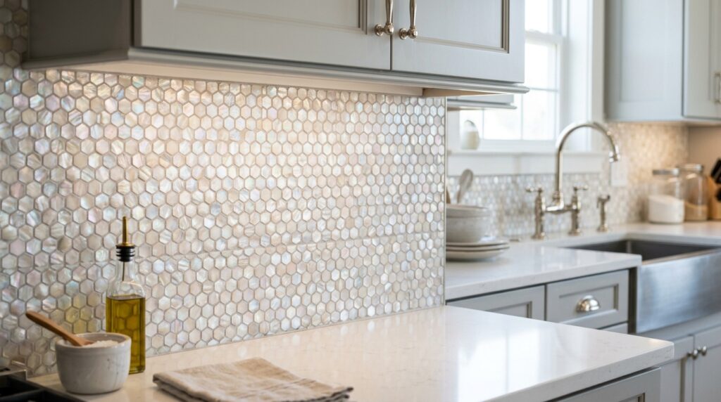 11. Delicate Mother of Pearl Mosaic