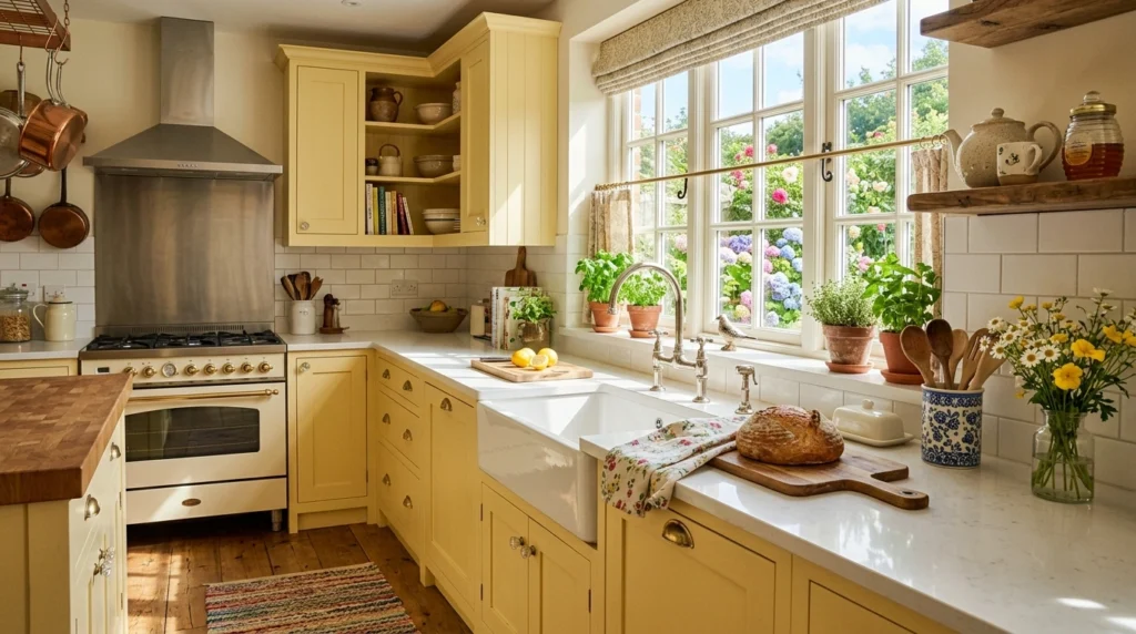 11. Butter Yellow Cabinets