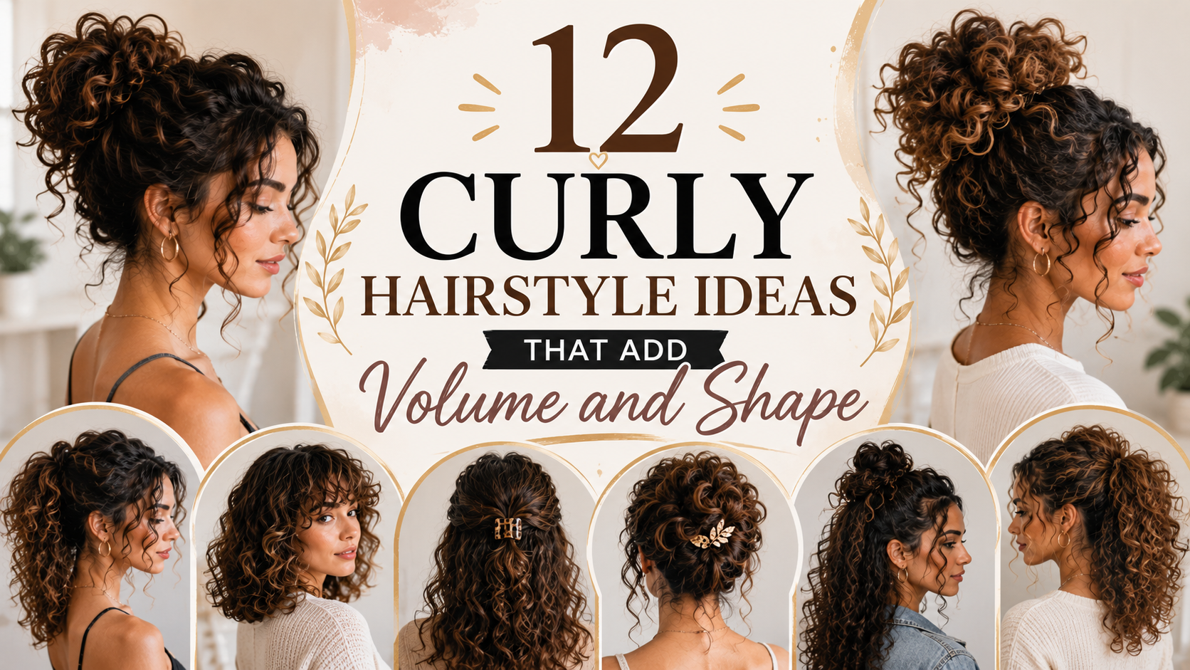12 Curly Hairstyle Ideas That Add Volume and Shape