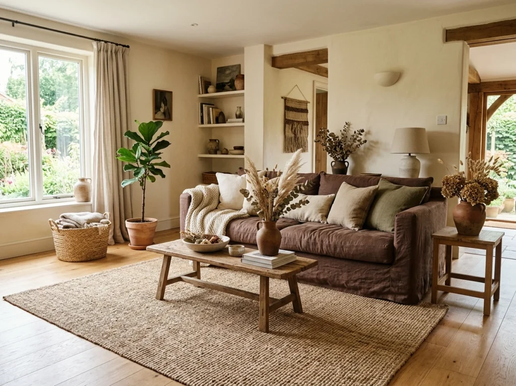 12. Organic Jute and Chocolate Linen