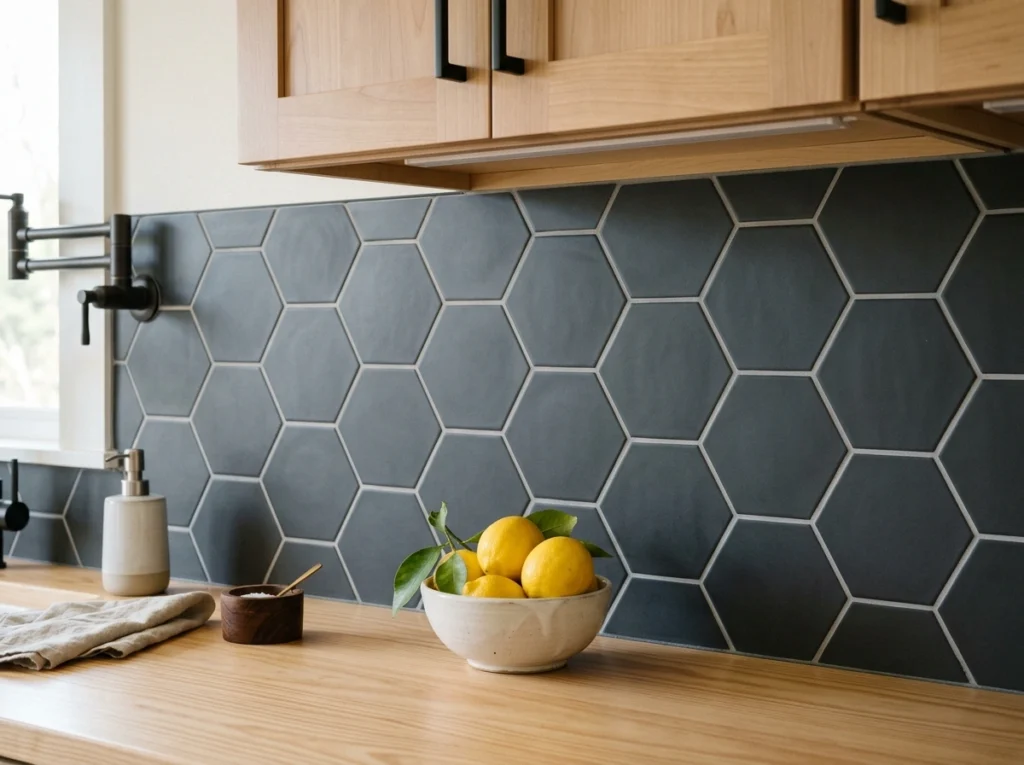12. Hexagon Mosaic Tiles for Geometric Play