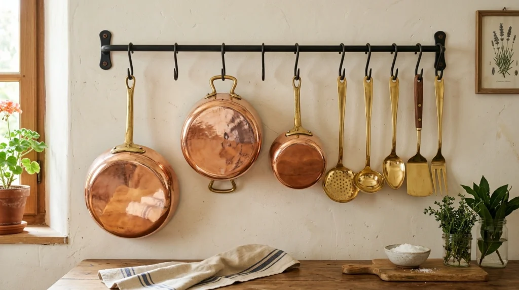 12. The Hanging Copper Pot Aesthetic