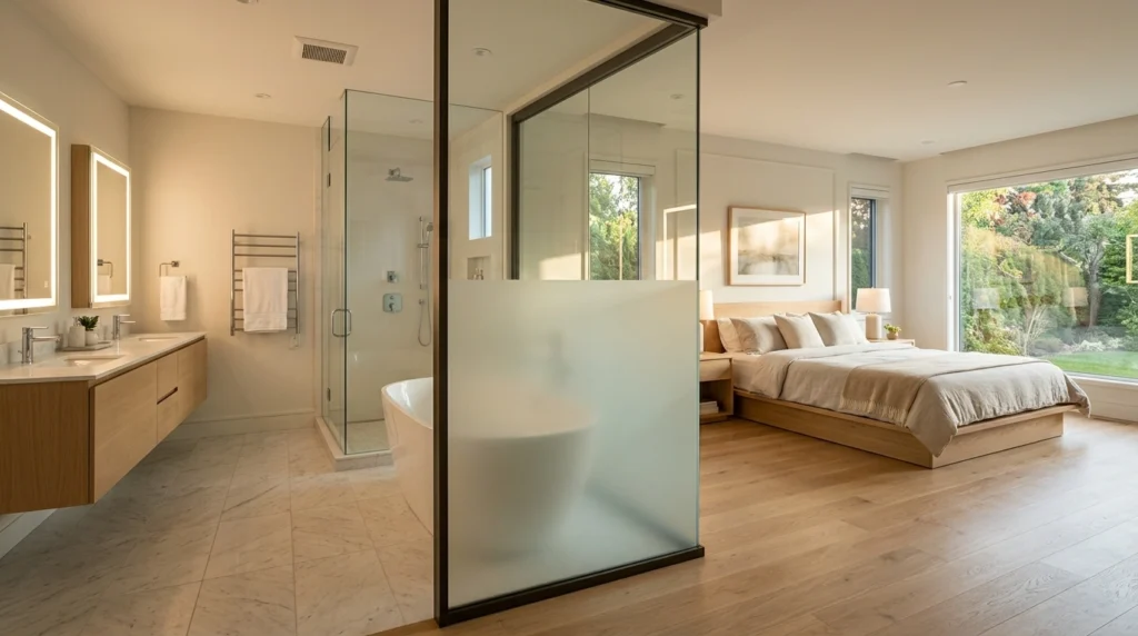12. Switchable Smart Glass for Instant Privacy