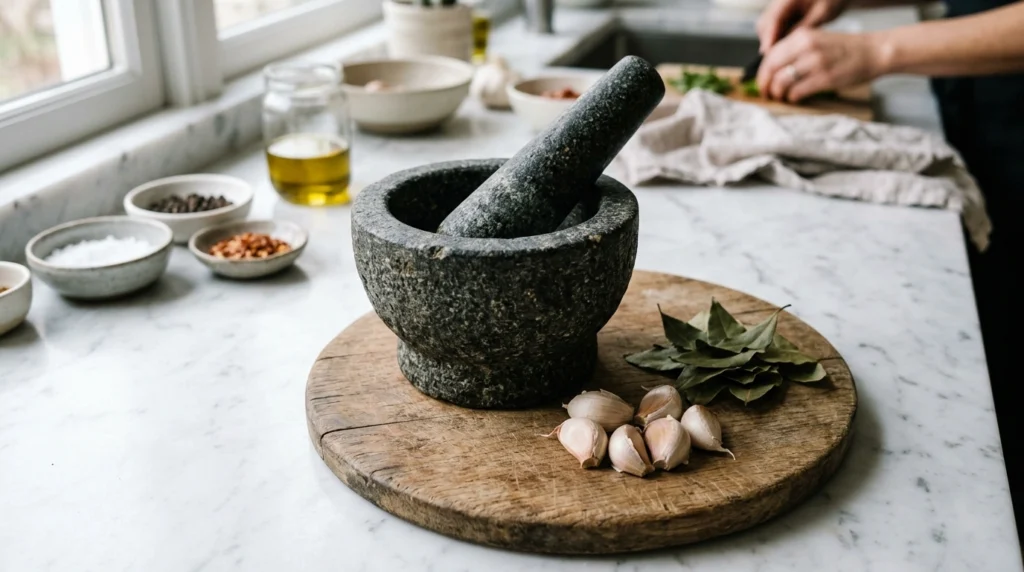 13. The Decorative Mortar and Pestle
