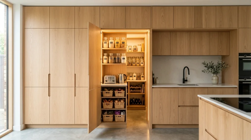 13. A Hidden Walk-In Scullery or Pantry